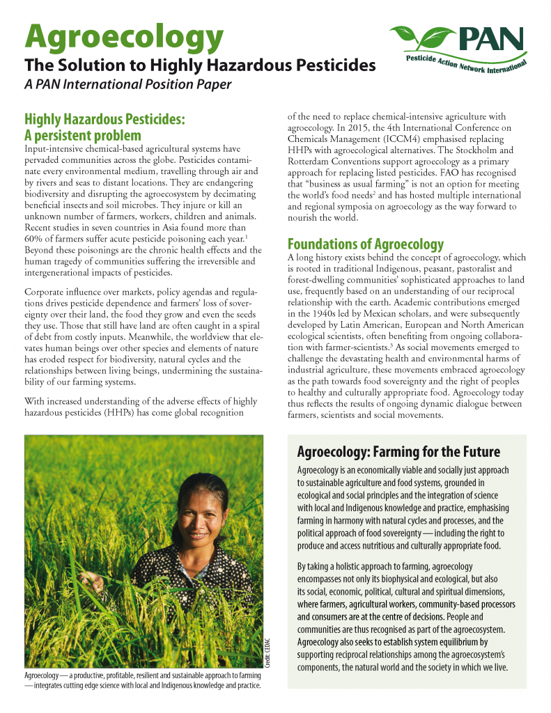 Agroecology The Solution to Highly Hazardous Pesticides (EN