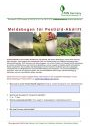PAN Germany Meldebogen zu Pestizid-Abdrift