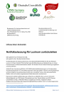 Offener Brief: Notfallzulassung für Luxinum zurückziehen